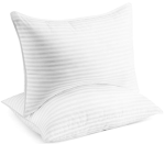 plush bed pillows set of 2