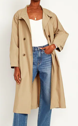 spring fashion trench coat