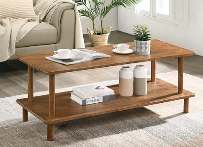 wood coffee table